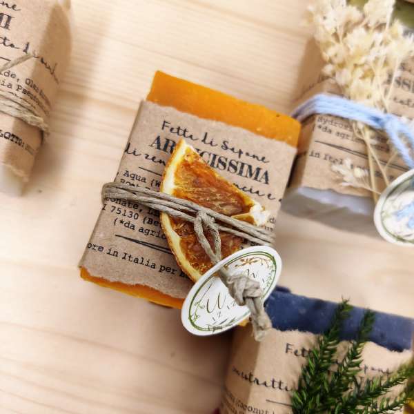 segnaposto sapone artigianale profumato ecofattoart